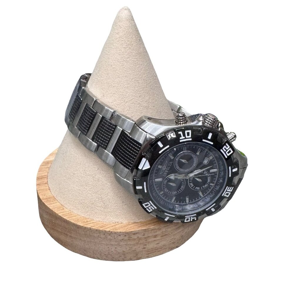Invicta Mens Specialty Tritnite Night Glow Watch Stainless Steel Black  6407 - Picture 8 of 11